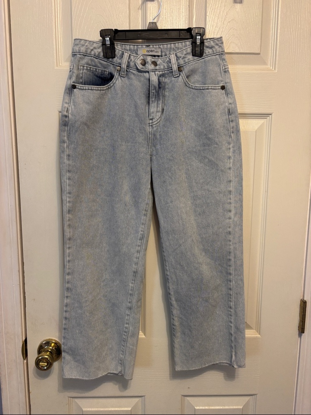 Women’s Open Straight Cropped Jeans - 29